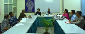 Supply Chain Innovation and transformation Head Jill Tucker, Programme Manager Naureen Chowdhury at the meeting
