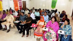 Consultation meeting in Mymensingh implementing “Domestic Workers Protection and Welfare Policy 2015”