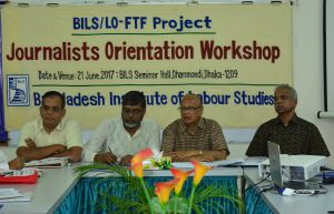 Leadres at the Journalist Orientation Workshop
