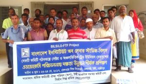 Training for capacity building of sector and area based trade union leaders
