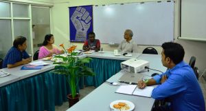 Meeting between BILS Officials and FNV delegates