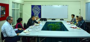 ILO Deligate and BILS leaders at the meeting