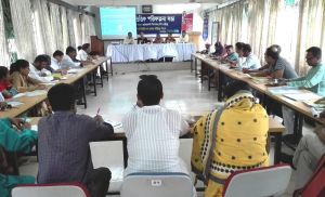 Area based planning meeting at Tongi
