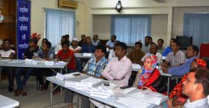 Participants in the wprkshop