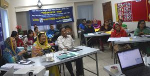 Review meeting issues and recommendations of gender equality and protesting gender based violence workshop