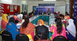 Participants in the Training on gender and protesting gender based violence at workplace