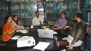 Participants in the meeting
